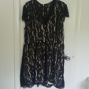⭐NWT Charlotte russe eyelash lace dress. Size 1x